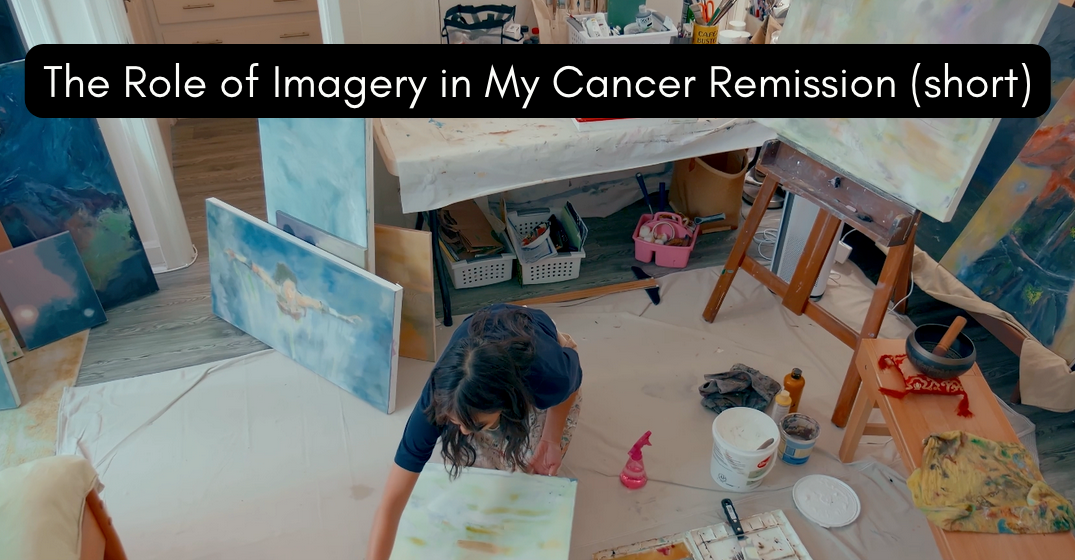 Load video: I describe my experience through a cancer diagnosis, combining medicine while using imagery and meditation through my healing.
