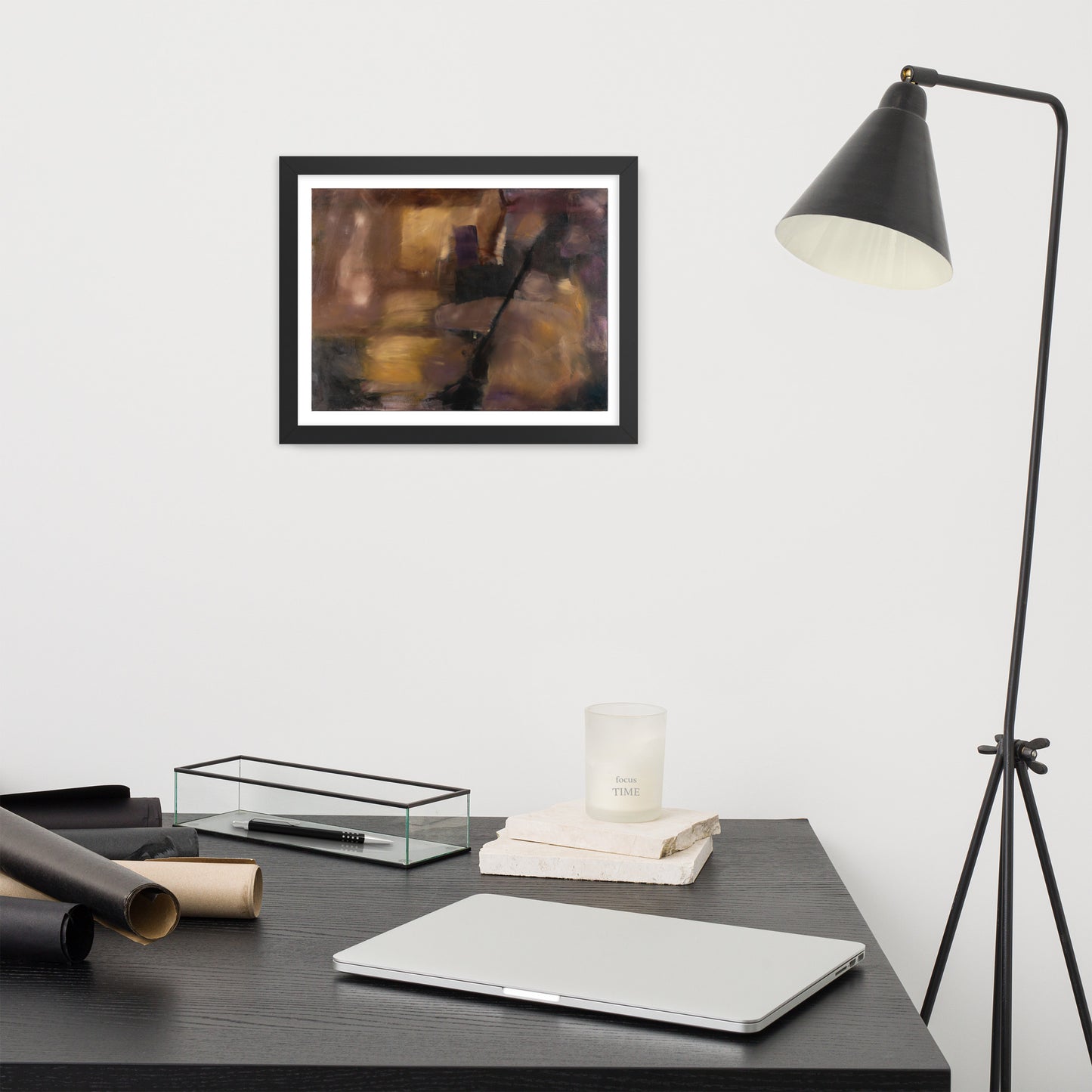 Waiting Framed Print
