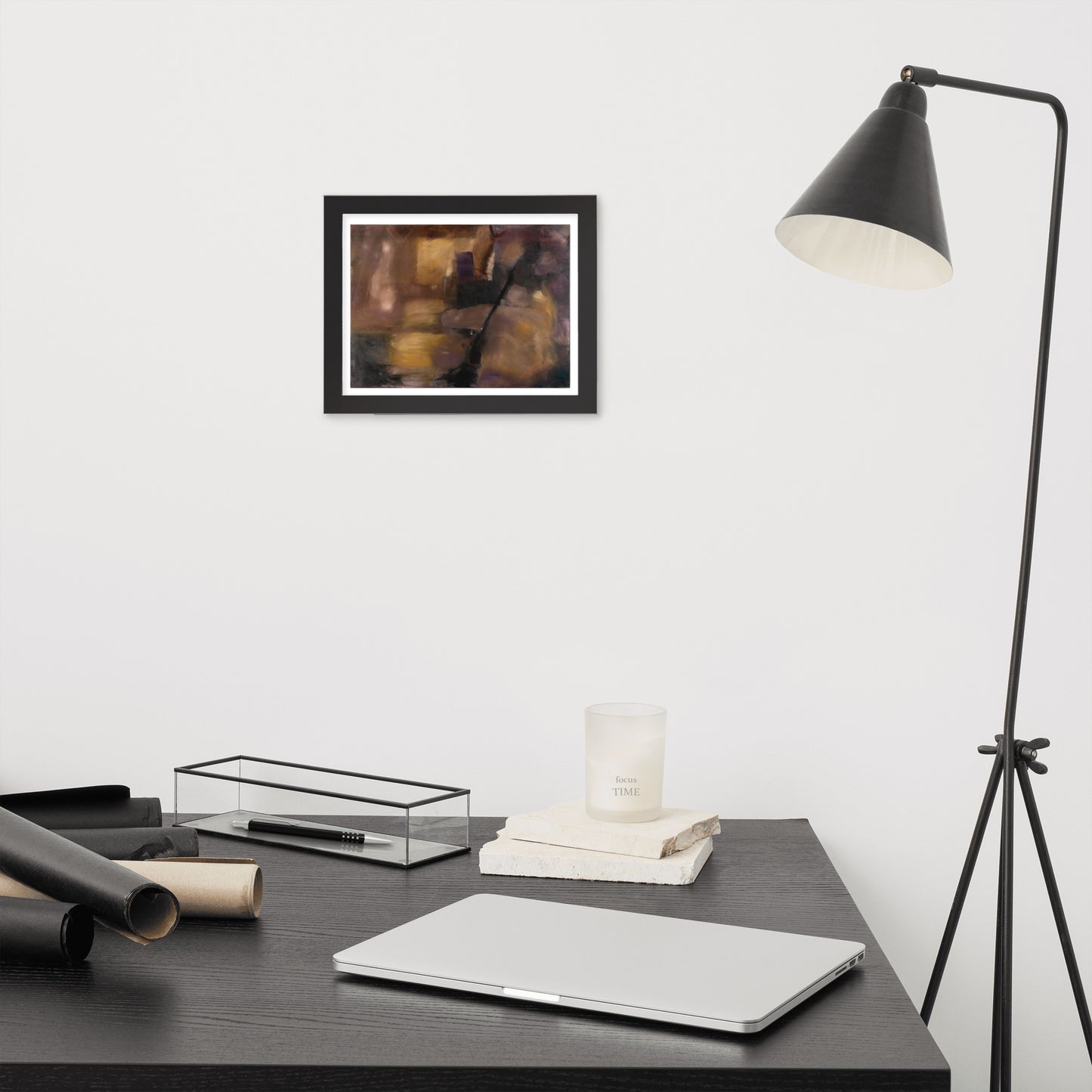 Waiting Framed Print