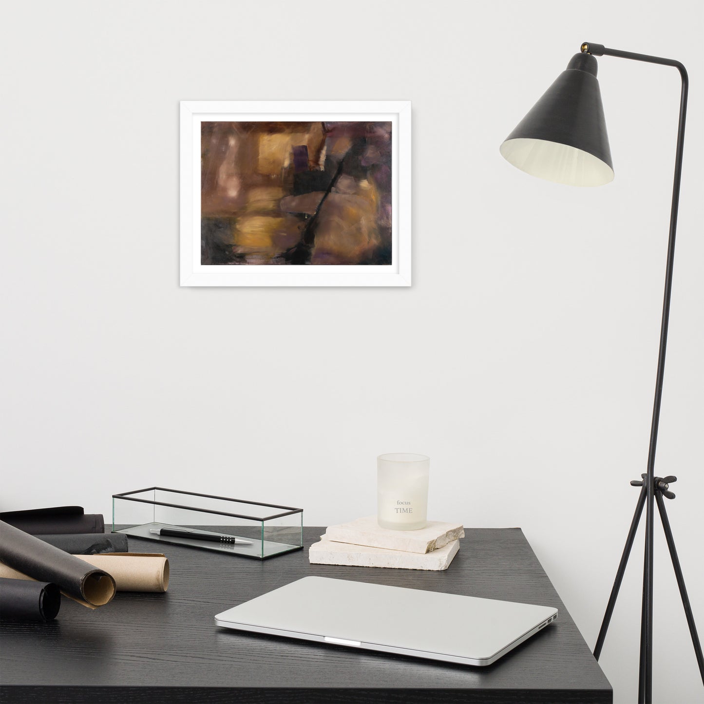 Waiting Framed Print
