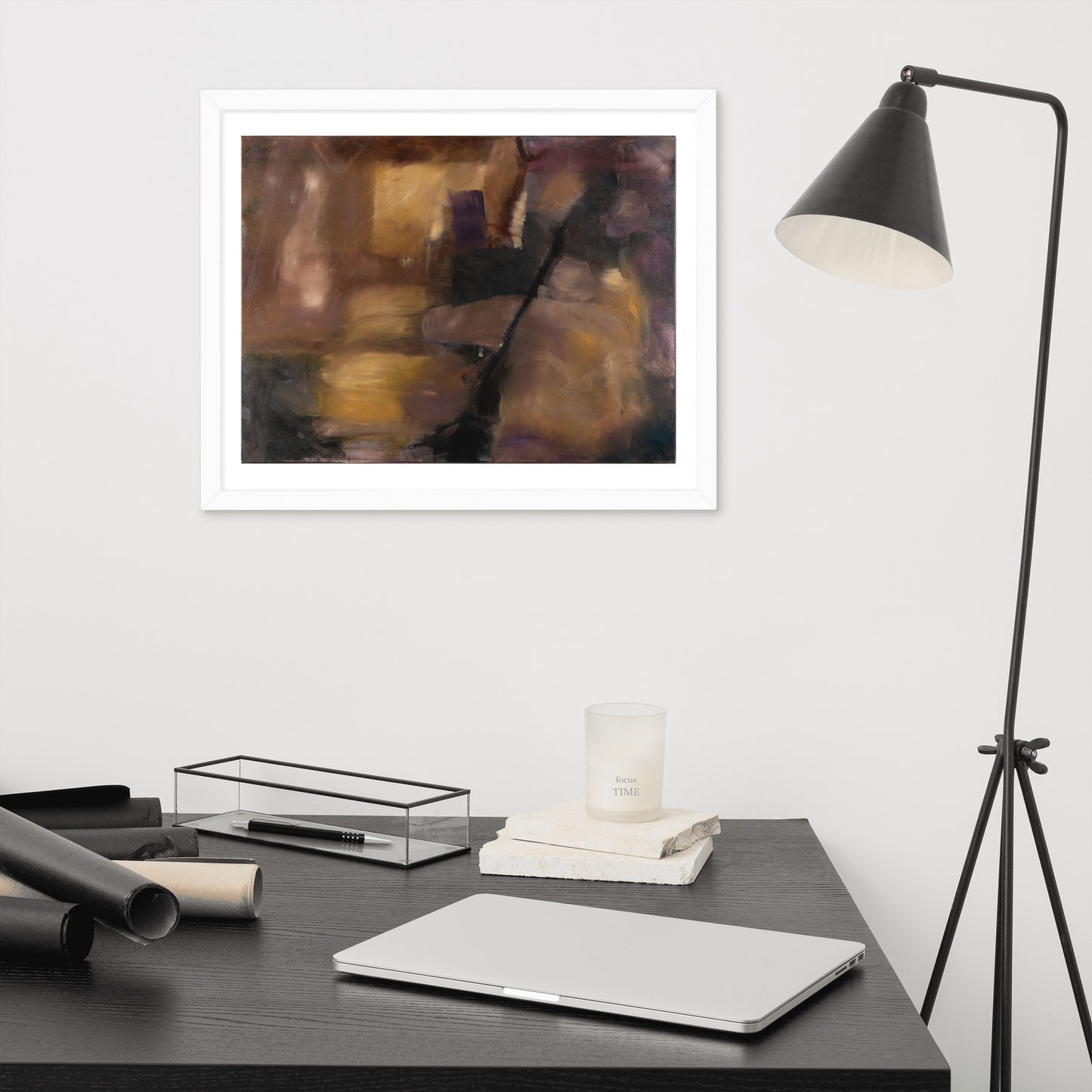 Waiting Framed Print
