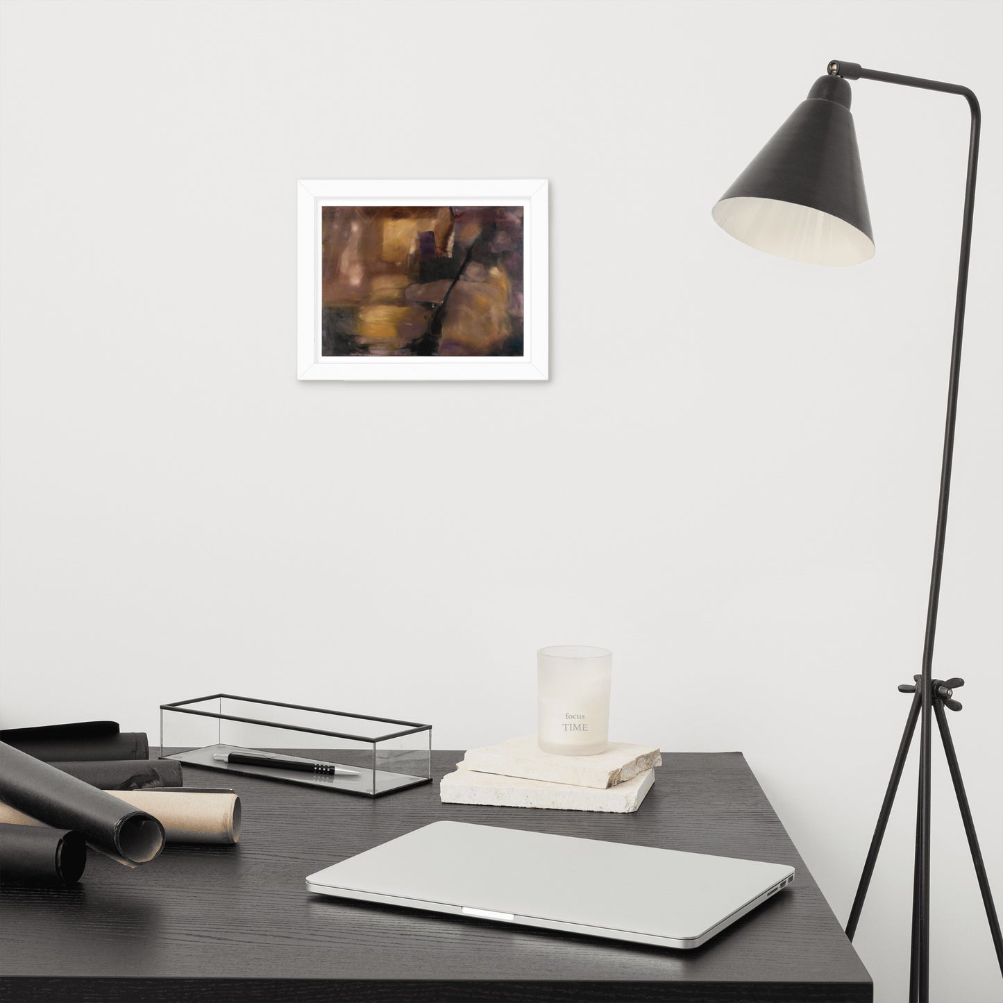 Waiting Framed Print